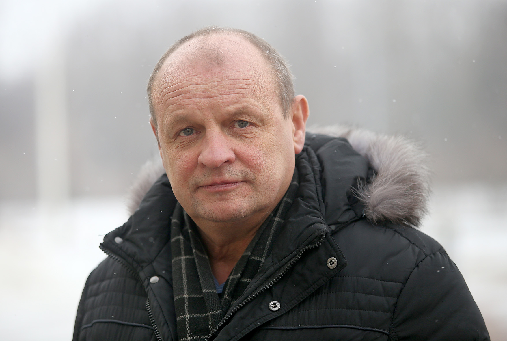 Kėdainietis Eugenijus Pa&scaron;kevičius sausio 13-osios įvykiuose dalyvavo kaip Lietuvos policijos pareigūnas. Tądien jam teko pabuvoti ir prie Seimo rūmų, ir prie televizijos bok&scaron;to. Algimanto Barzdžiaus nuotr. 