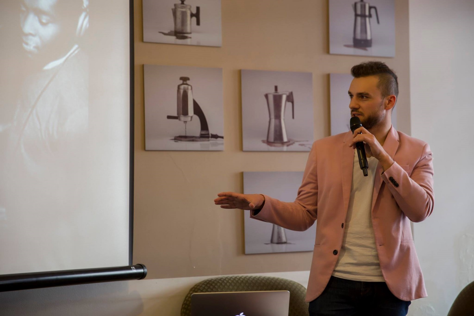 Pranešimo skaitymas „Lost In Heritage“ konferencijoje. / Asmeninio archyvo nuotr.