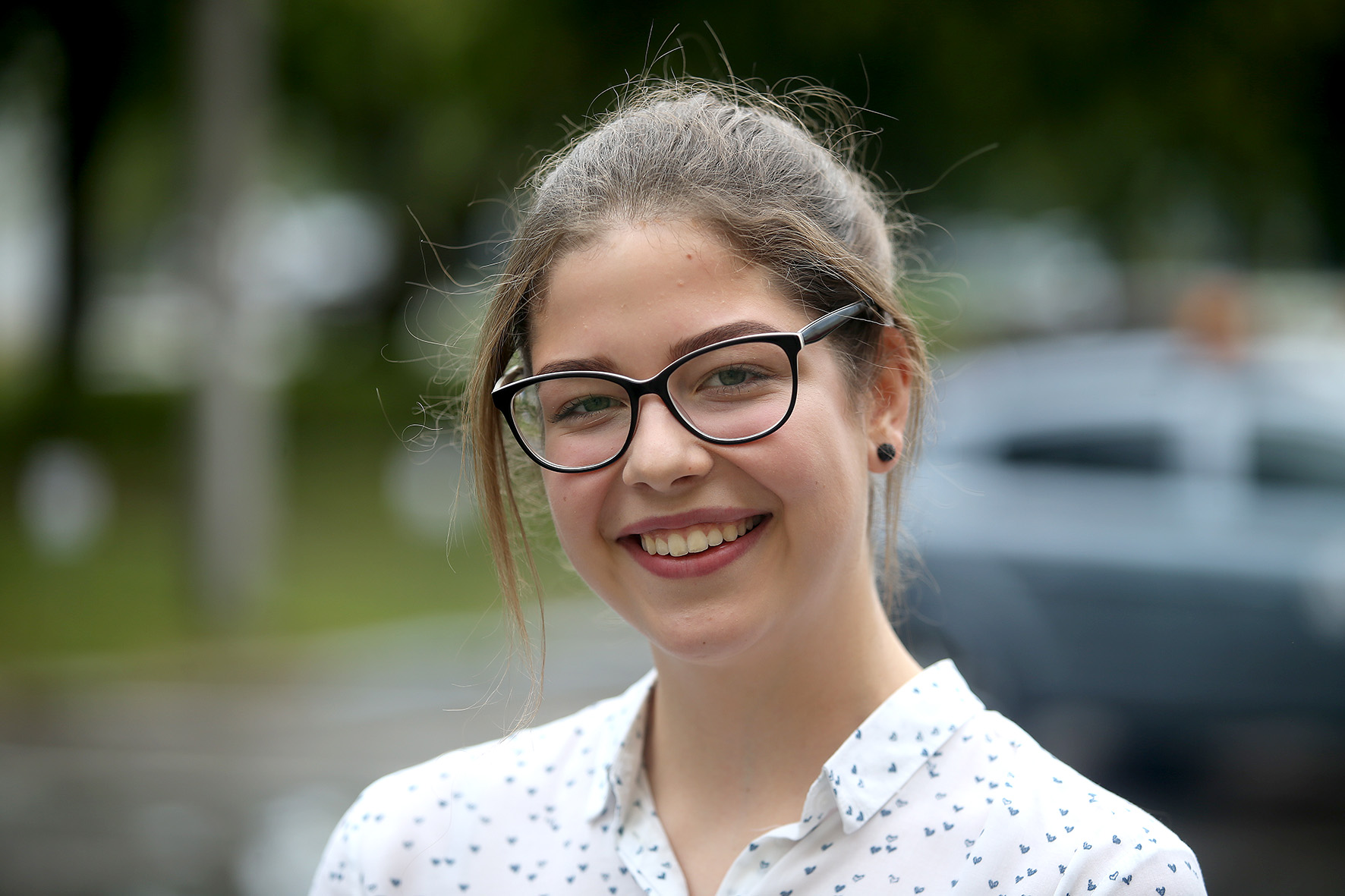 Austė Šilkaitytė: „Geriausia, kai tėvai vaikui linki ne tapti konkrečiu specialistu (mokslininku, teisininku, gydytoju), o tiesiog laimingu žmogumi – atrasti savo kelią, savo laimę.“/ Algimanto Barzdžiaus nuotr. 
